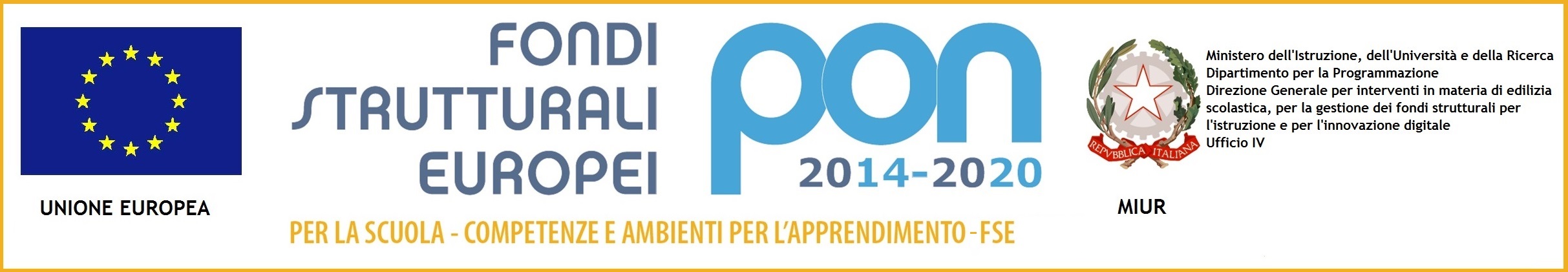 Banner PON 2014 - 2020